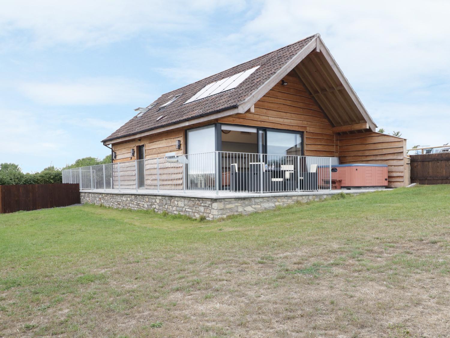 Swan Lodge Castle Farm Wedmore Eksteriør bilde